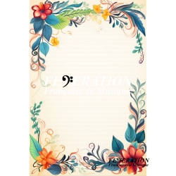 Notepad "Flowers"