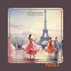 Puzzle "French dance"