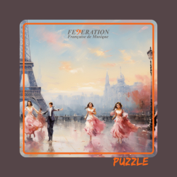 Puzzle "French romance"