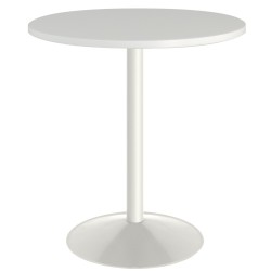 Z - Table ronde plateau blanc