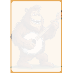 Bloc notes "Banjo yeti"