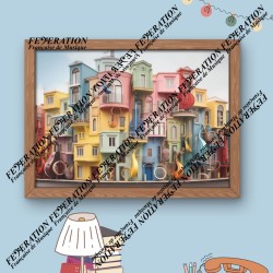 Notepad "Village colore"