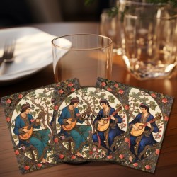 Sous verres Duo des bois