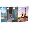 Mini Notebook "Paris 2024 Olympics - Paralympic Runner & Eiffel Tower"