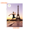 Mini carnet de notes "JO Paris 2024 - Coureur Paralympique & Tour Eiffel"