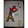 Mini notebook "Paris 2024 Olympics - Phrygian Cap on the Eiffel Tower"