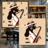 Horloge analogique "Sax collection : Barista sax"