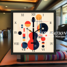 Analog Clock "Chords"