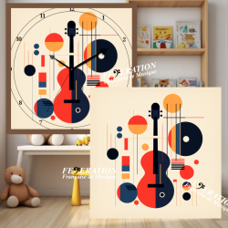 Analog Clock "Chords"