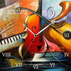 Analog Clock "Fusion...