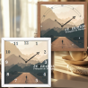 Horloge analogique "Moutain Melody"