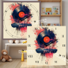 Analog Clock "Sound barrier"