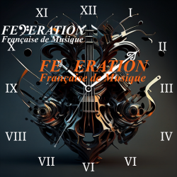 Analog Clock "Pistons Symphony"