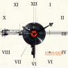 Horloge analogique "Vinyle Collection : Vinyl Hour"