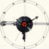 Horloge analogique "Vinyle Collection : Vinyl Hour"