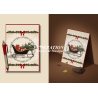 Artistic Postcard, Greeting Card Musical Theme "Sleigh"