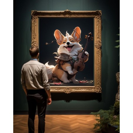 Whimsical Corgi